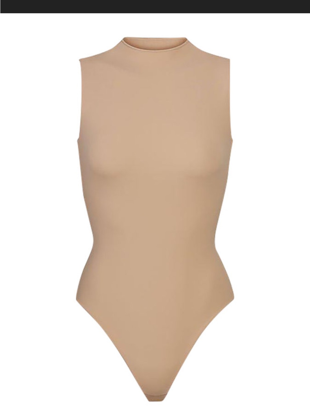 SKIMS Fits Everybody Sleeveless Mock Neck Bodysuit